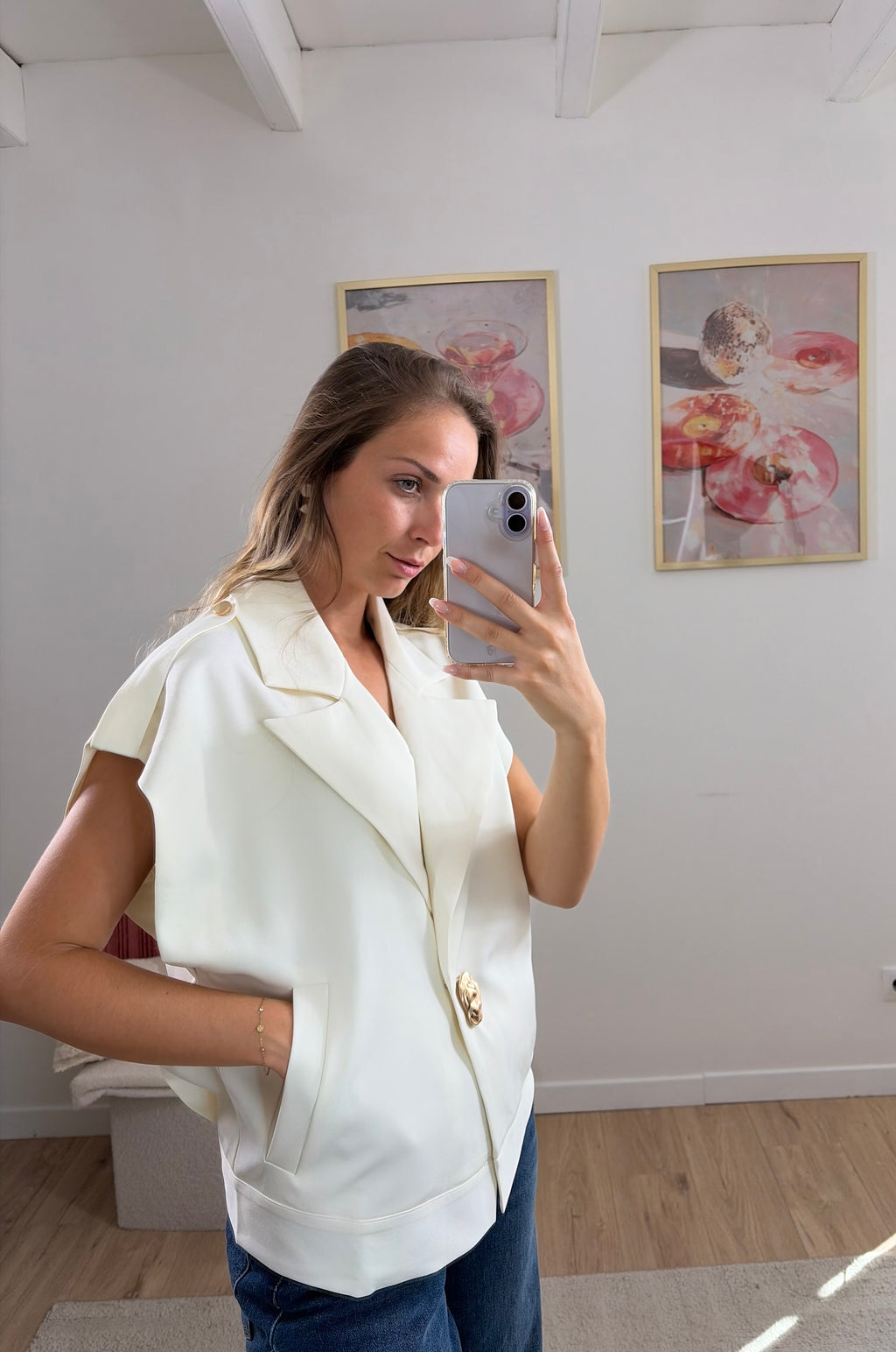 VESTE SANS MANCHE