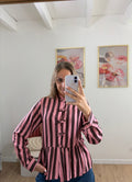 BLOUSE À RAYURES
