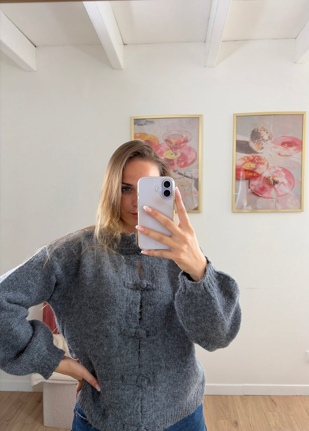 GILET EN MAILLE
