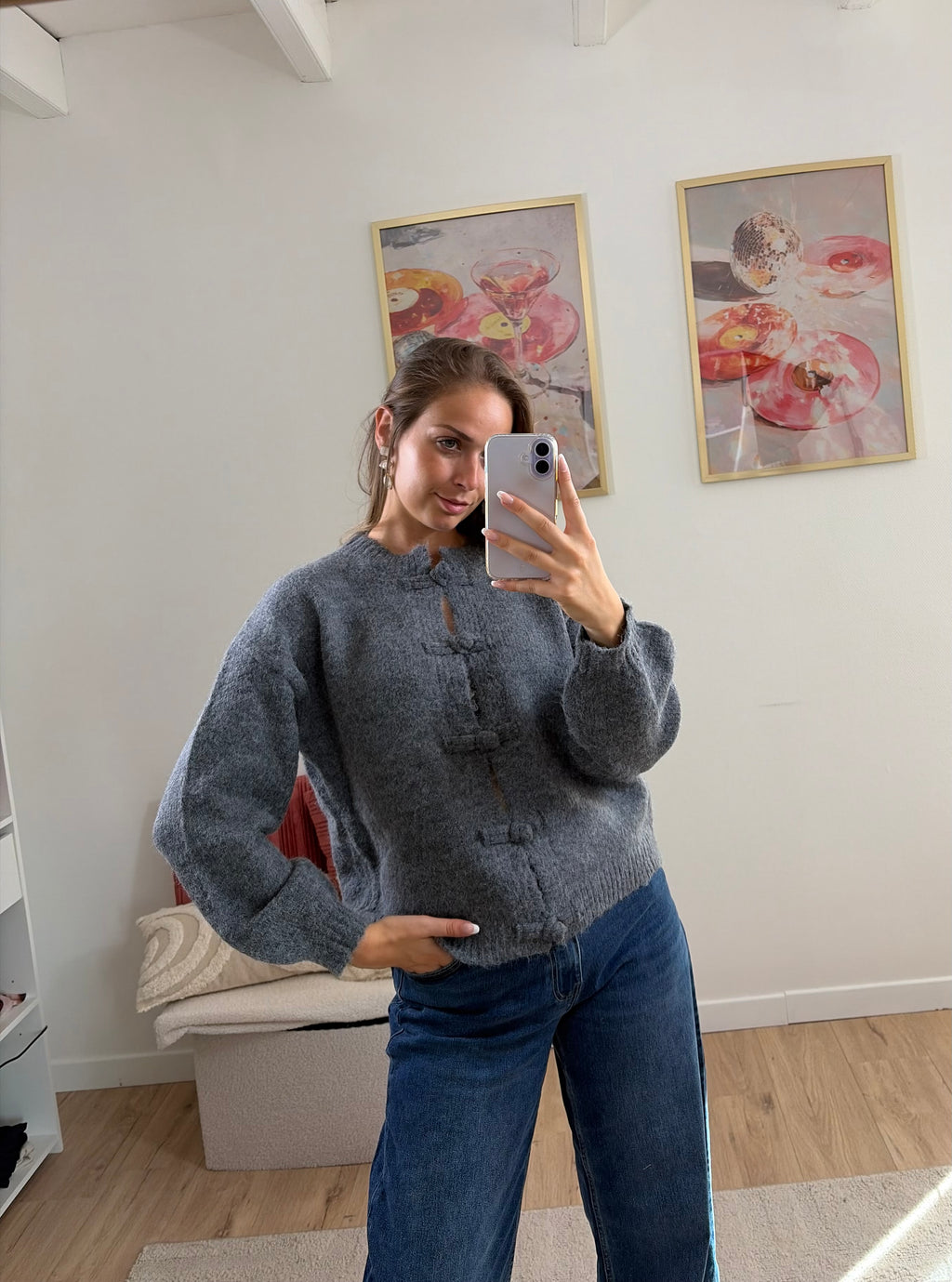 GILET EN MAILLE