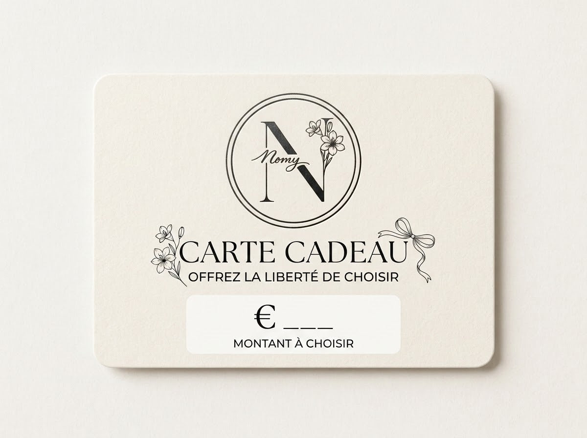 Carte cadeau Nomy