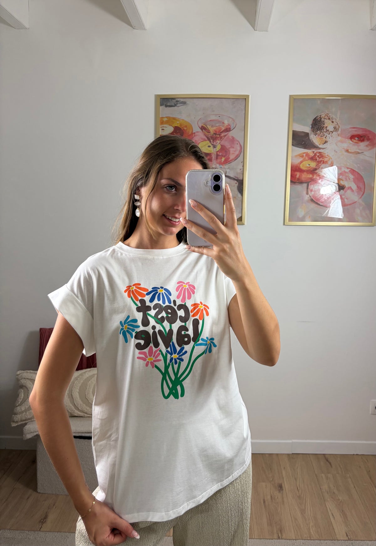 T-SHIRT « c'est la vie »
