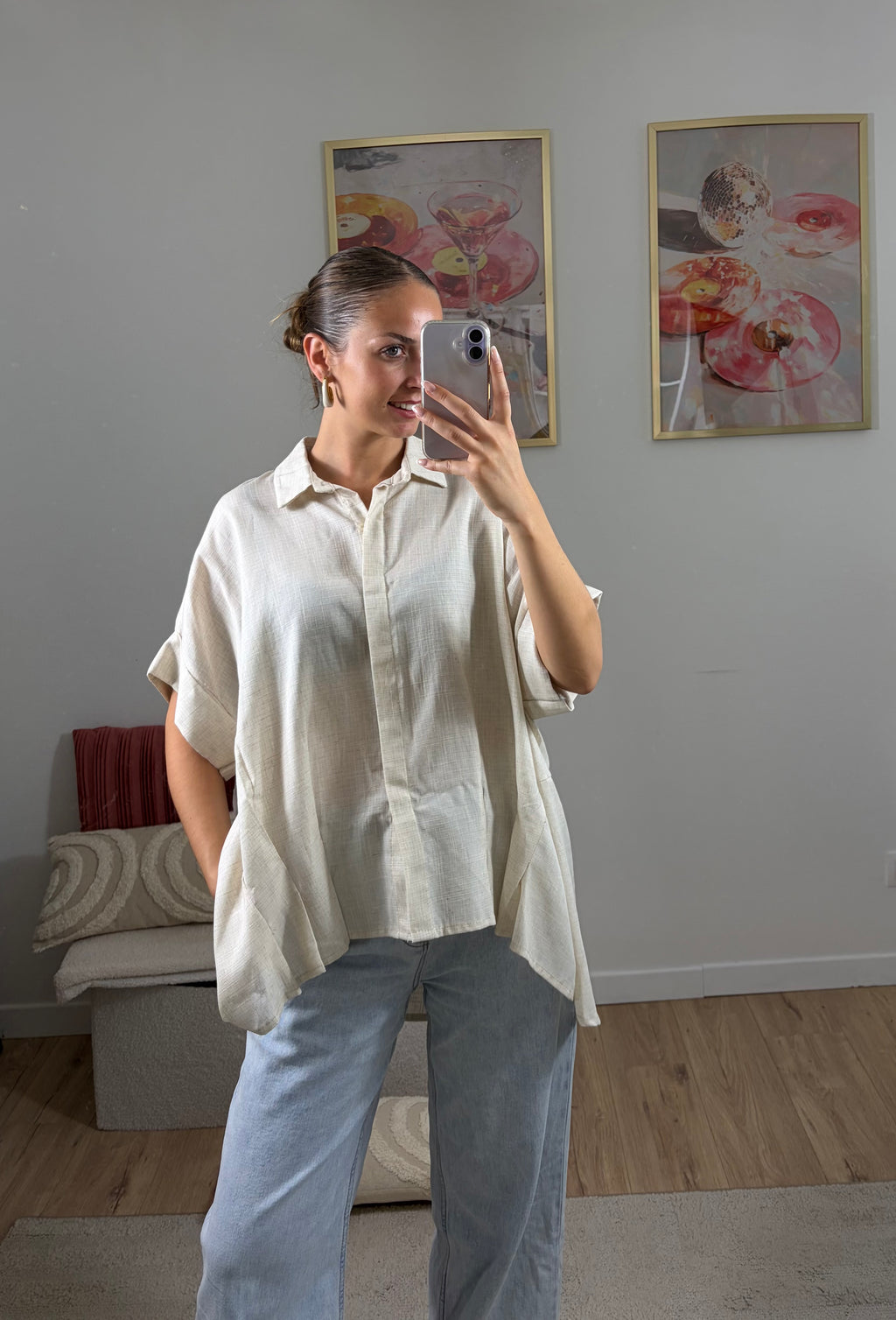 CHEMISE OVERSIZE