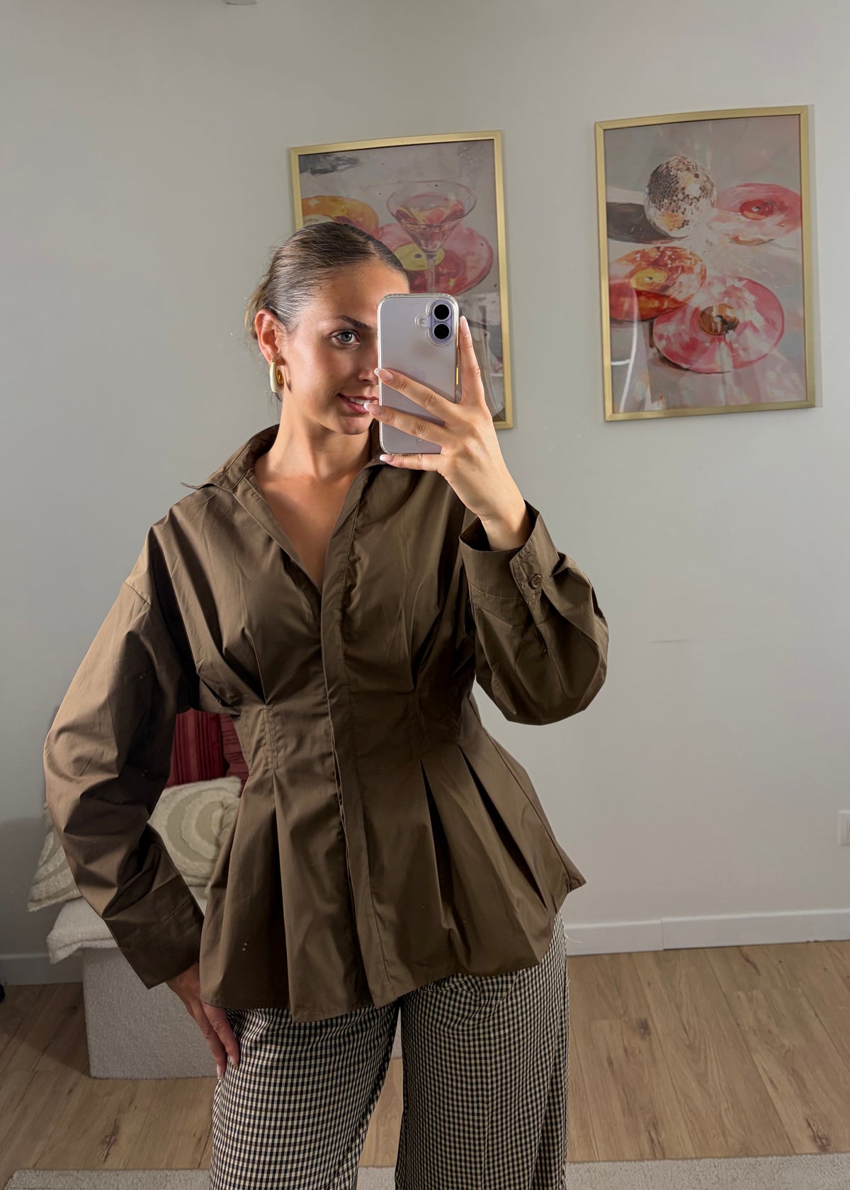 CHEMISE CINTRÉE