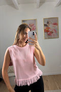 TOP À FRANGES
