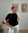 PULL MANCHES COURTES