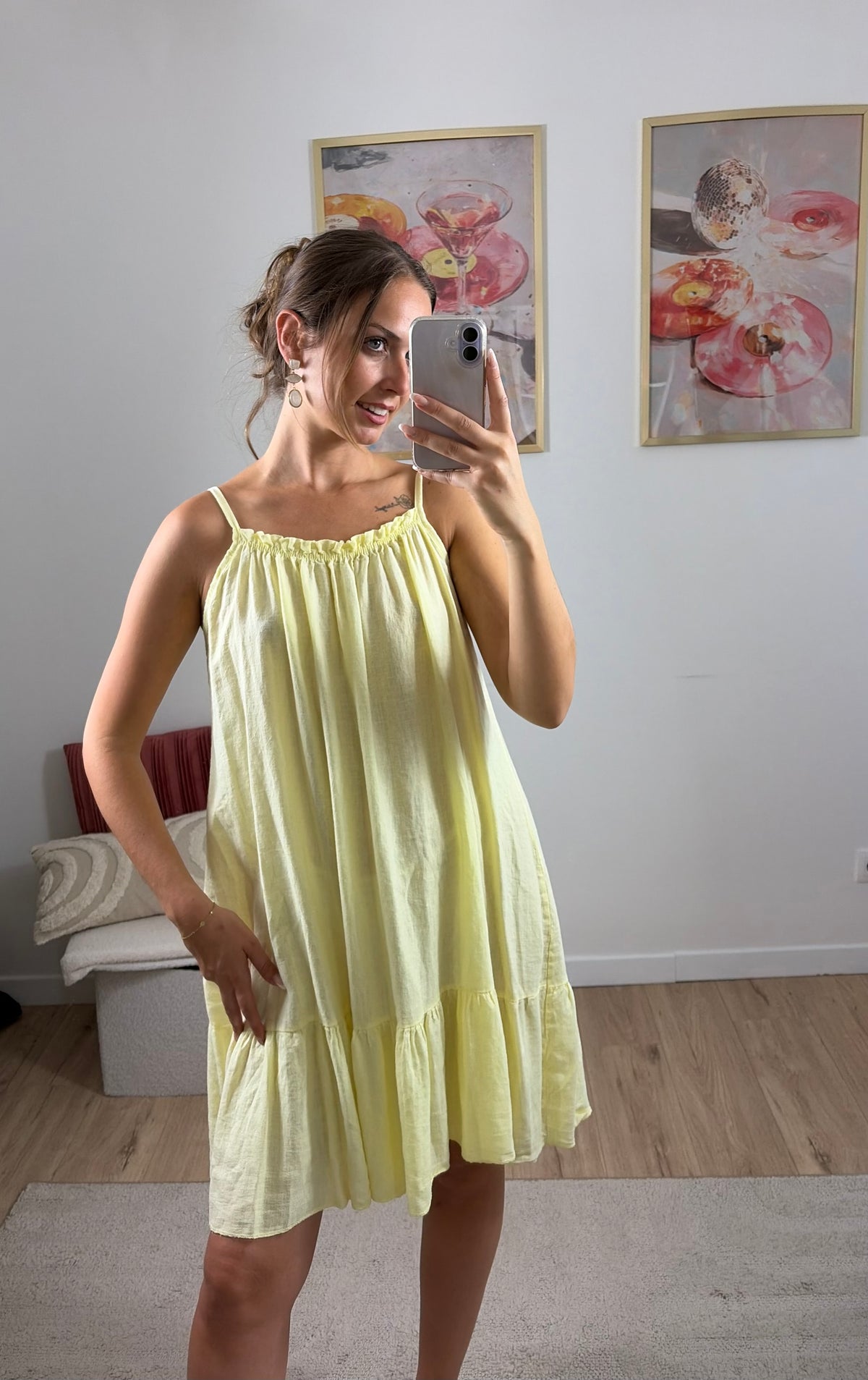 ROBE JAUNE