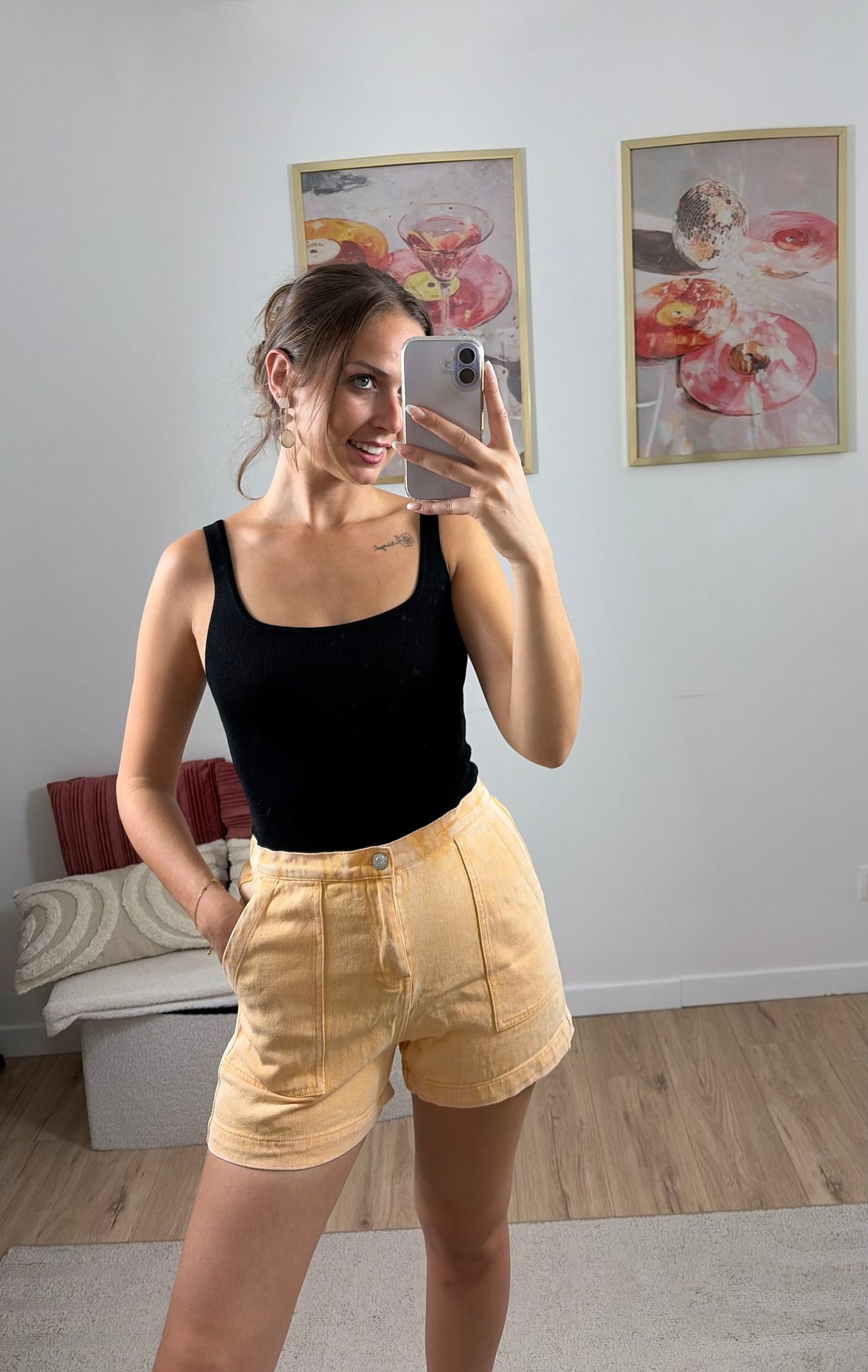 SHORT EN DENIM