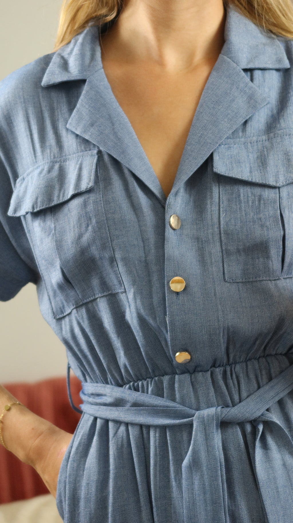 ROBE CHEMISIER CEINTURE