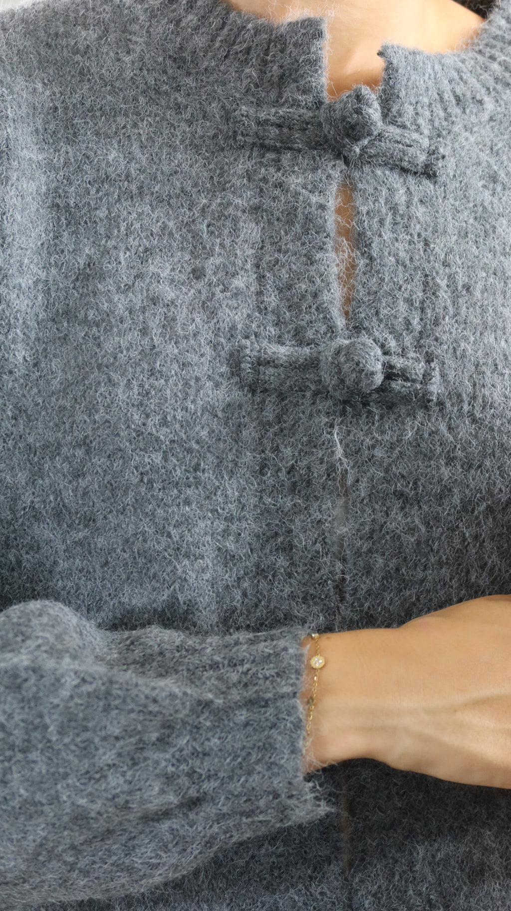 GILET EN MAILLE