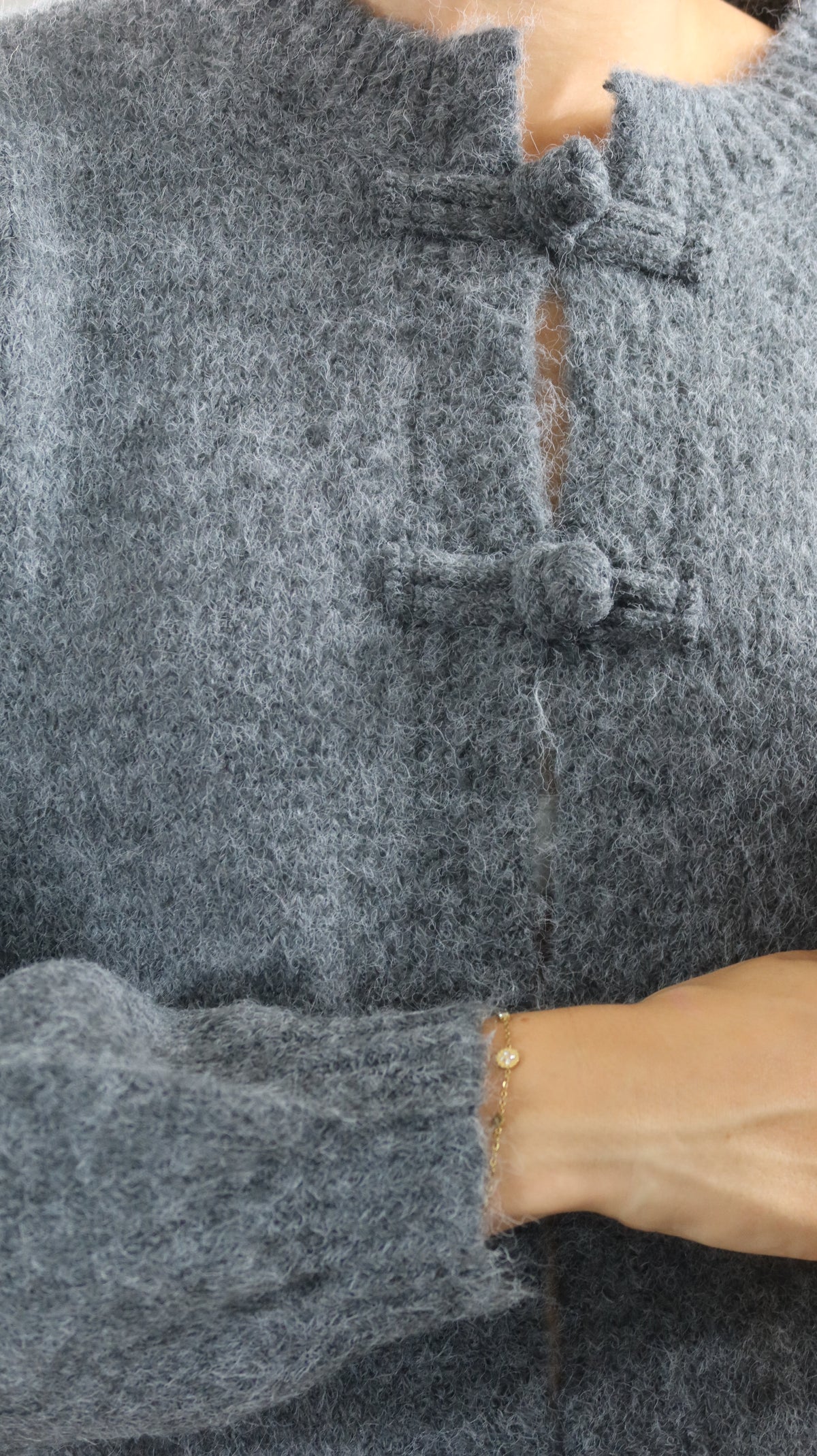 GILET EN MAILLE