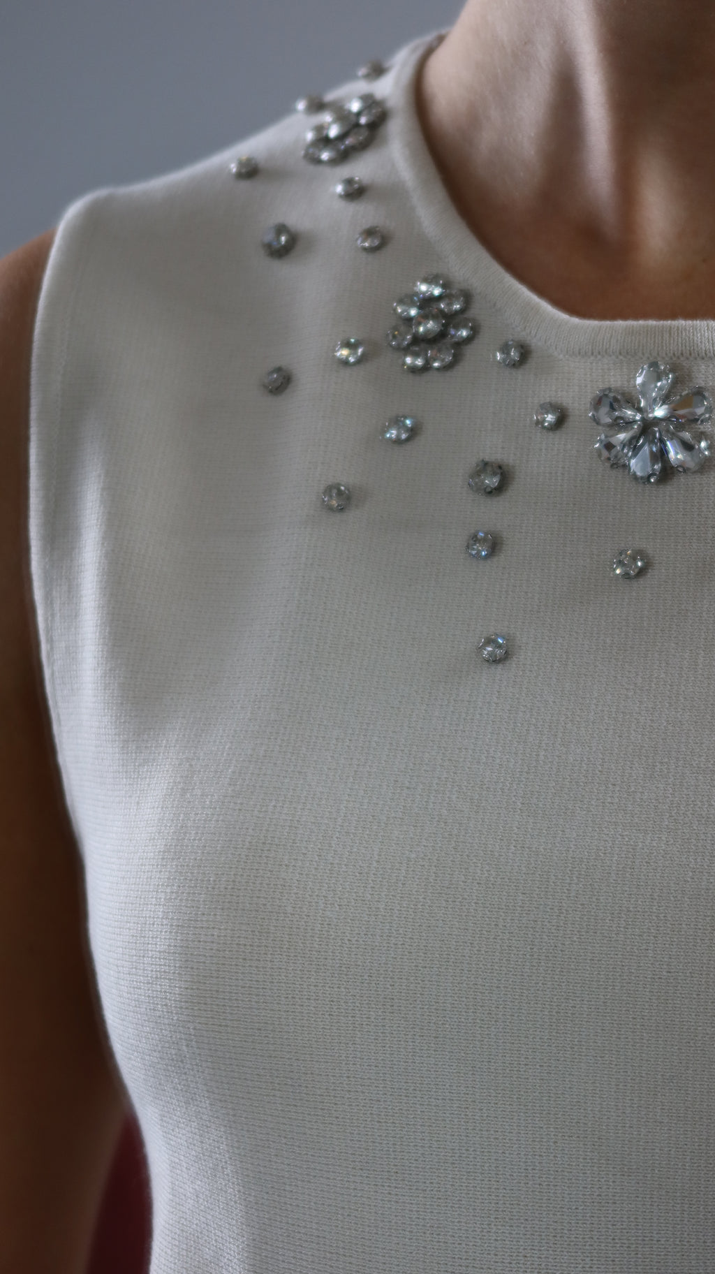TOP PÉPLUM À STRASS