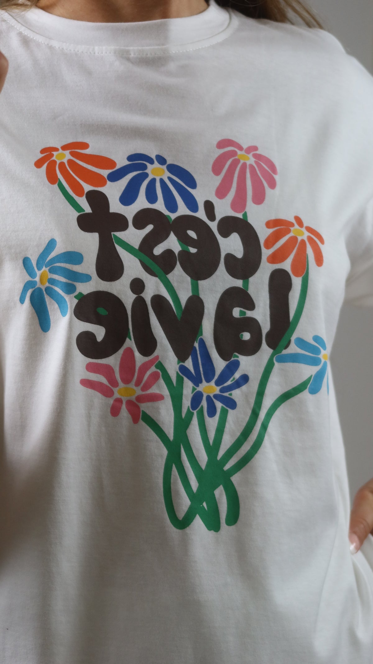 T-SHIRT « c'est la vie »