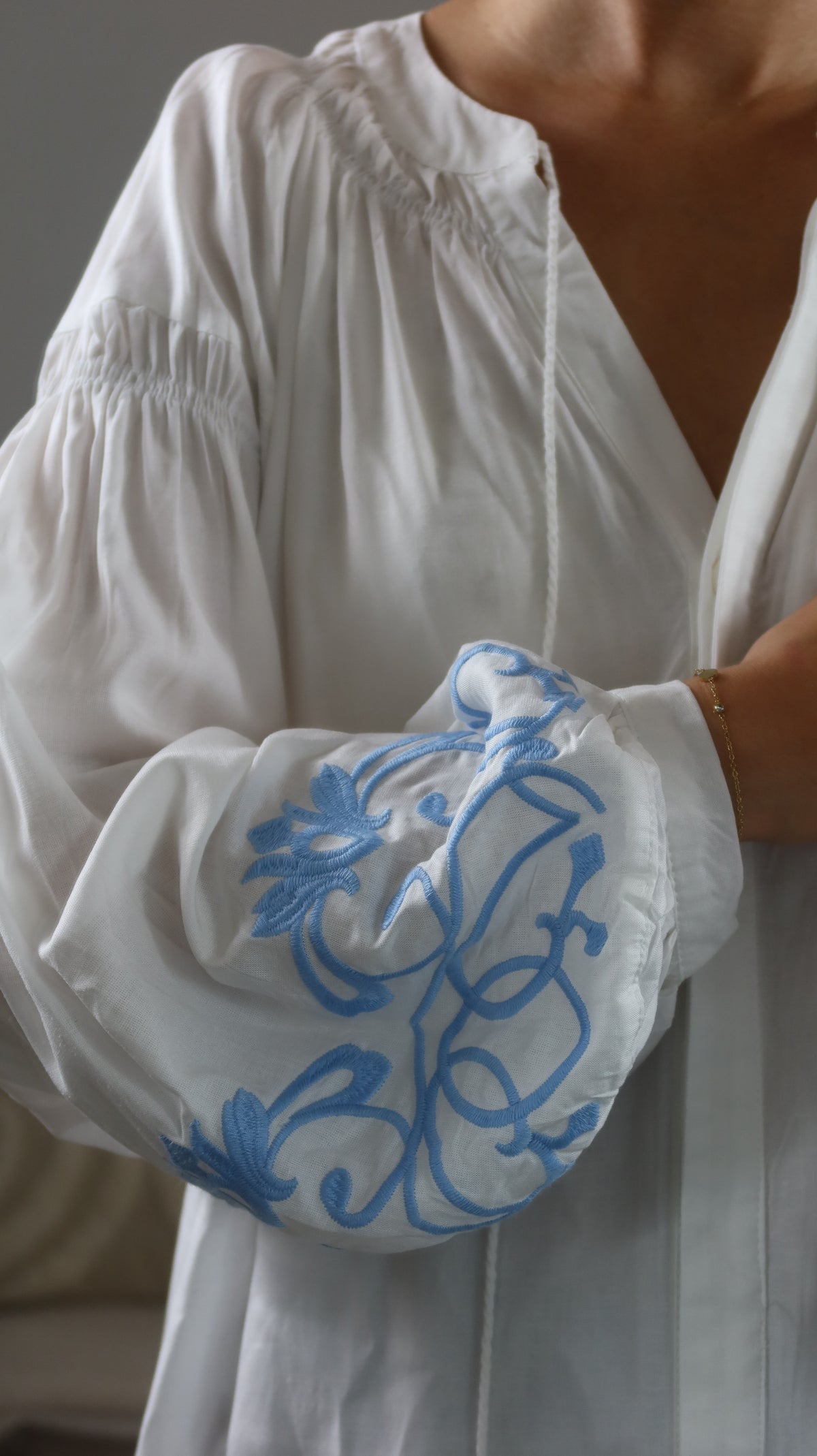 BLOUSE BRODÉE