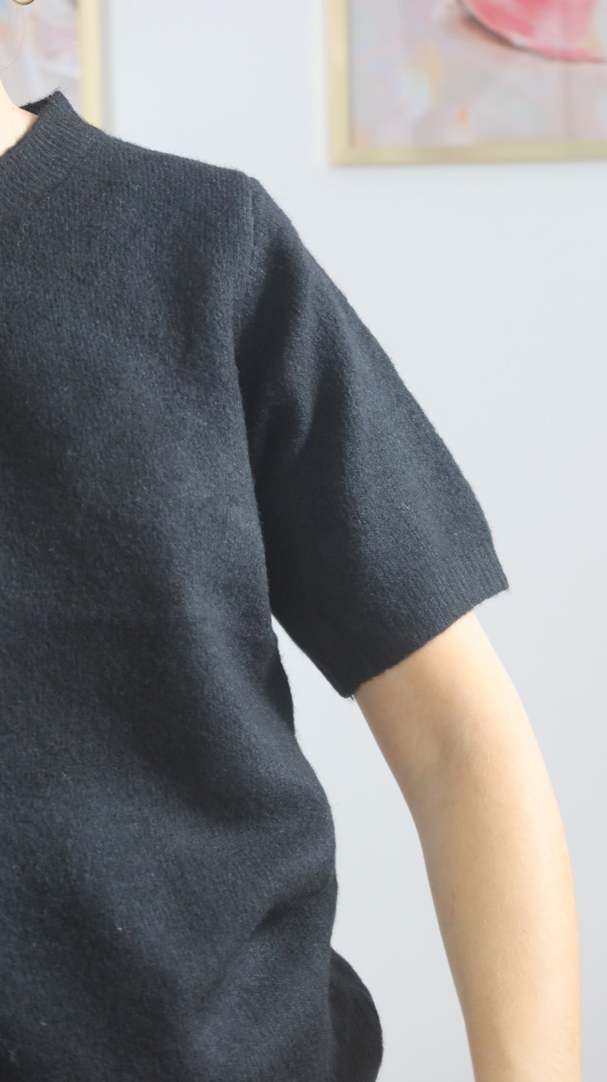 PULL MANCHES COURTES
