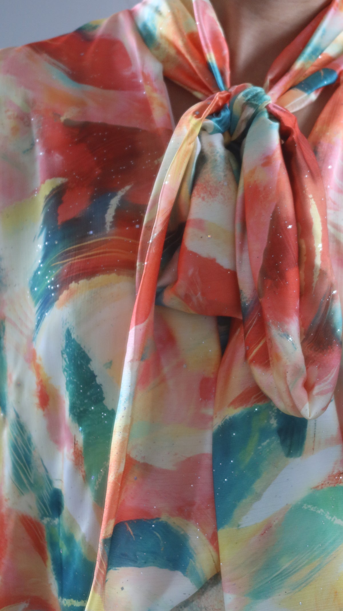 HAUT MULTICOLORE