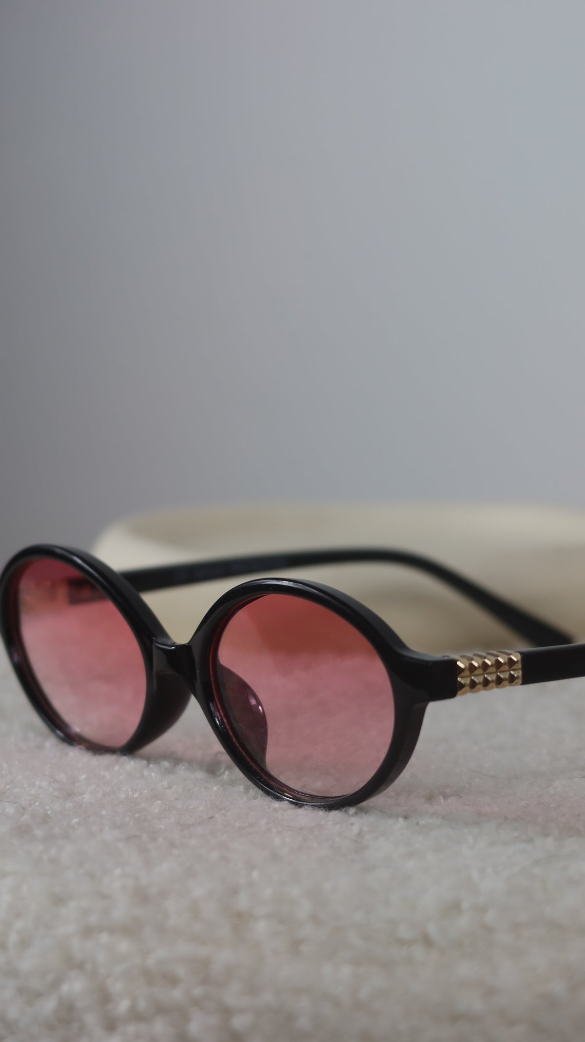 Lunettes de Soleil Ovales Vintage
