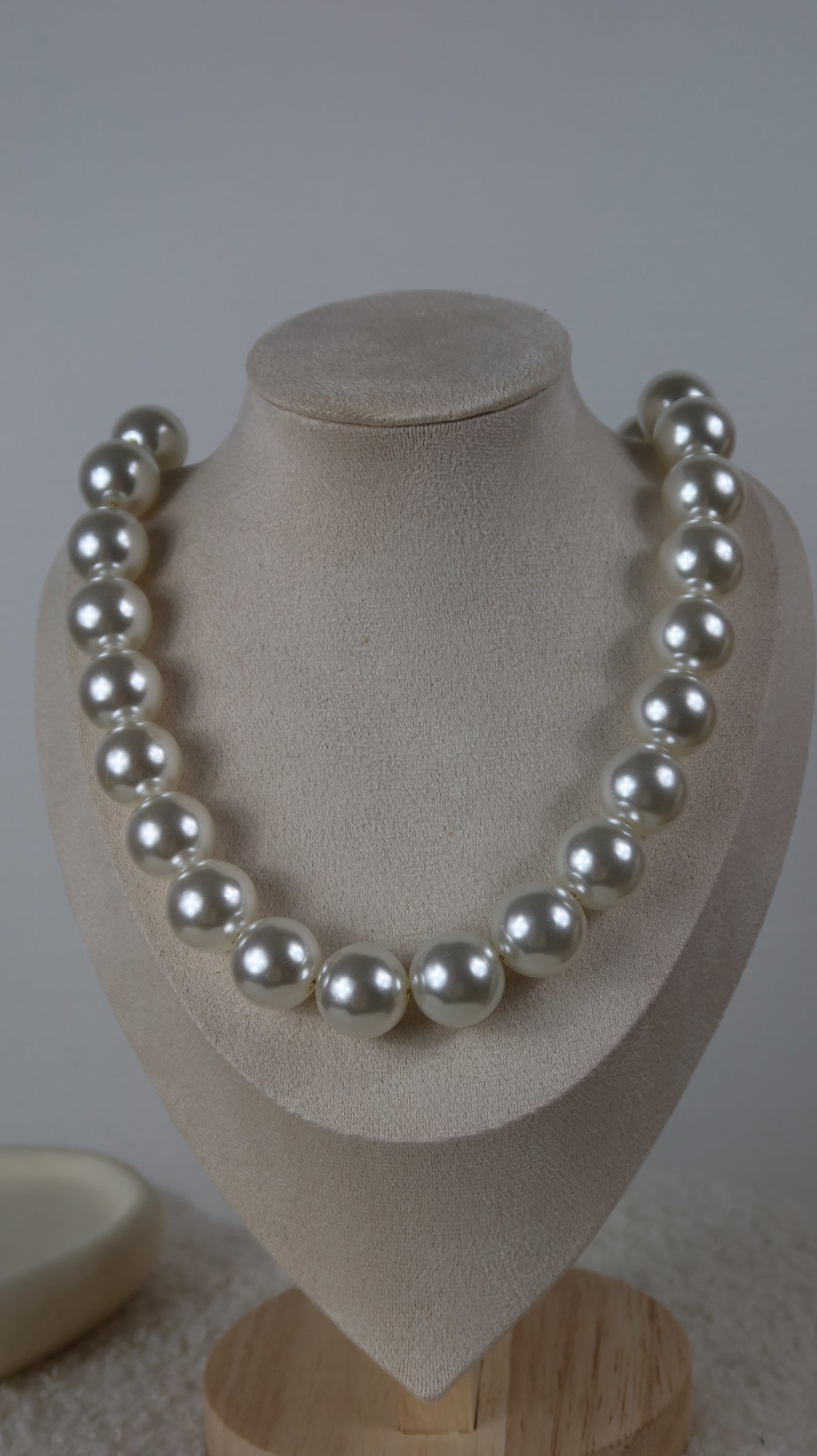Collier Ras de Cou Perles Nacrées XXL